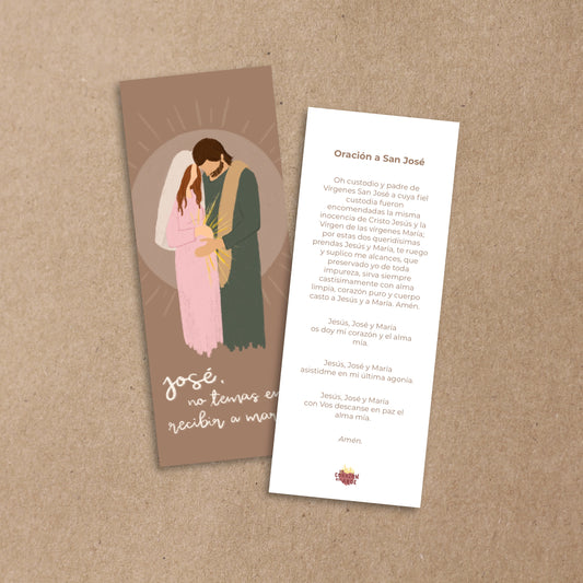 Bookmark de Oración "San José" - 10 piezas