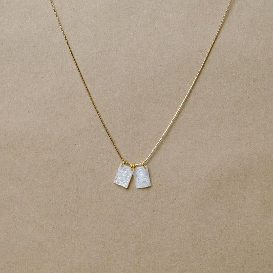 Collar Escapulario de Concha Nacar