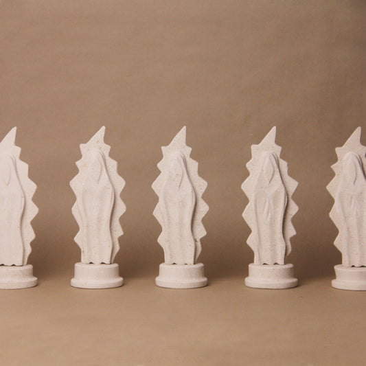 Virgen de Guadalupe en Mármol - 10 piezas