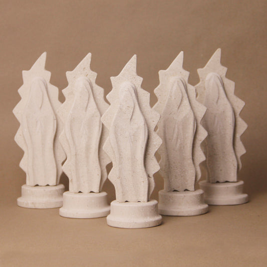 Virgen de Guadalupe en Mármol - 10 piezas