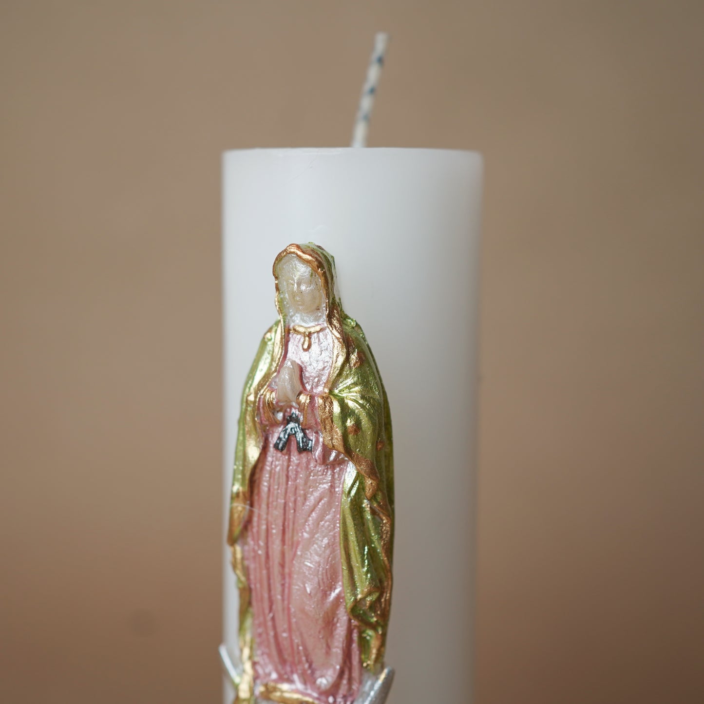Cirio para Sacramentos Virgen de Guadalupe