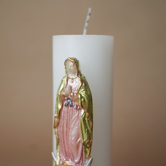 Cirio para Sacramentos Virgen de Guadalupe