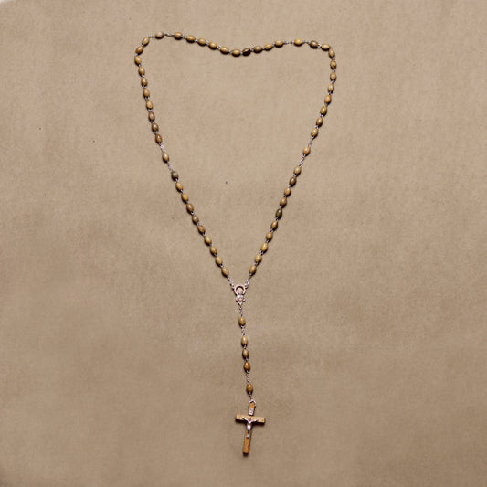 Rosario de Madera de Olivo