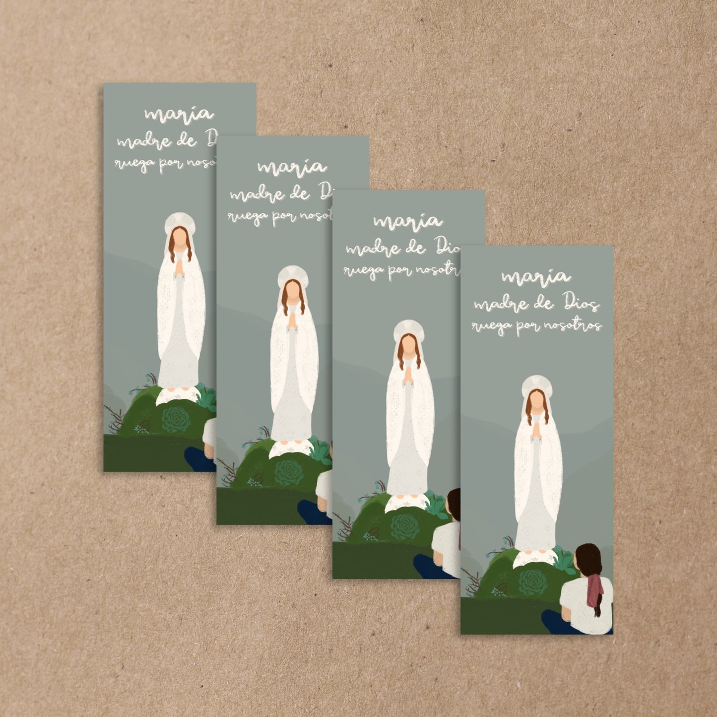 Bookmark  de Oración  "María Madre de Dios" - 10 piezas