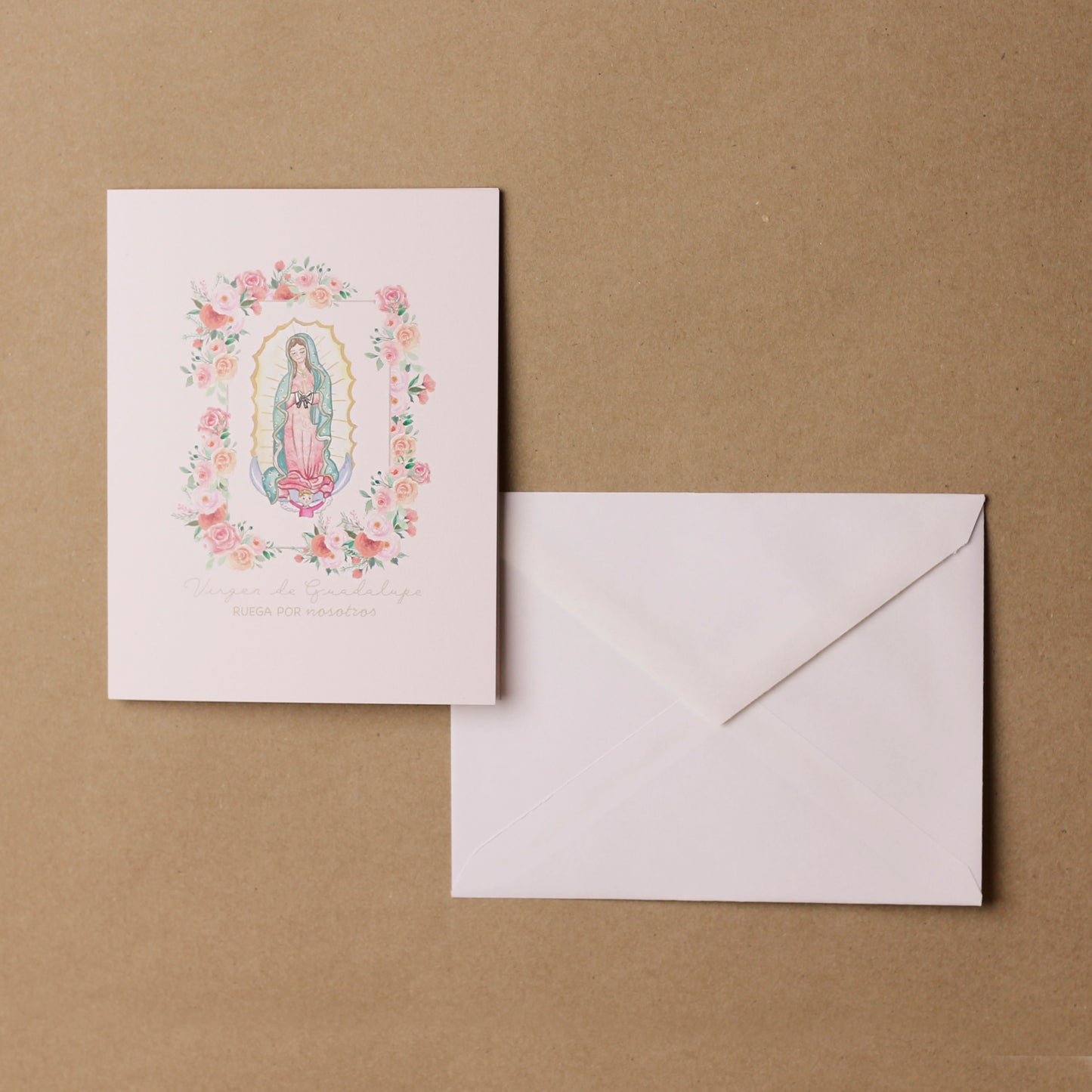 Set de Tarjetas y Sobres "Virgen de Guadalupe"