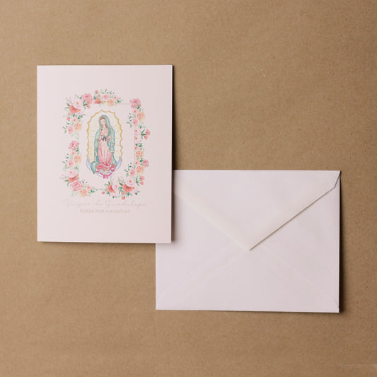 Set de Tarjetas y Sobres "Virgen de Guadalupe"