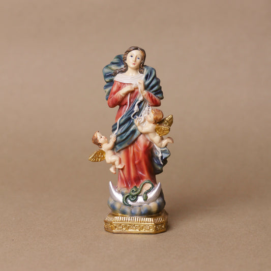 Virgen Desatadora de Nudos de Resina