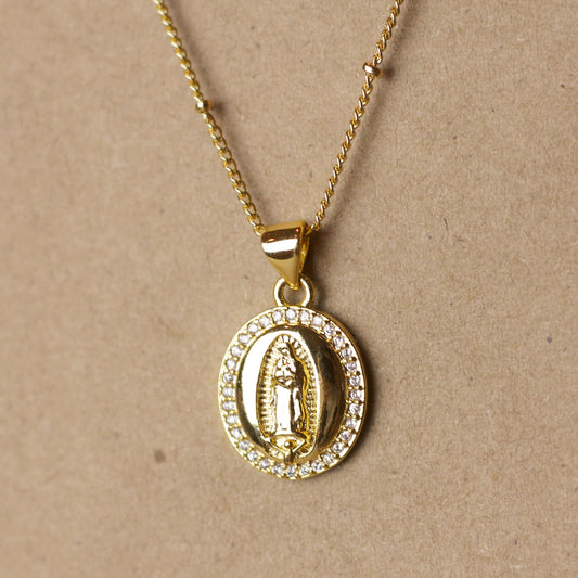 Collar "Virgen de Guadalupe"