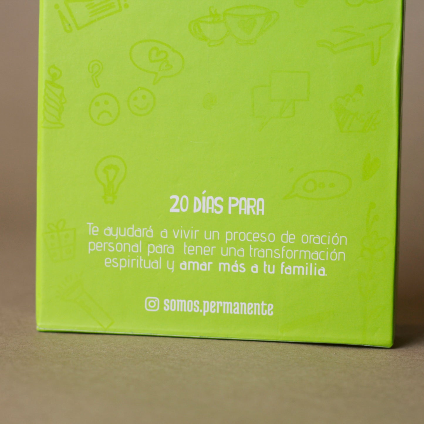 Tarjetas "20 Días Para Amar Más A Mi Familia"