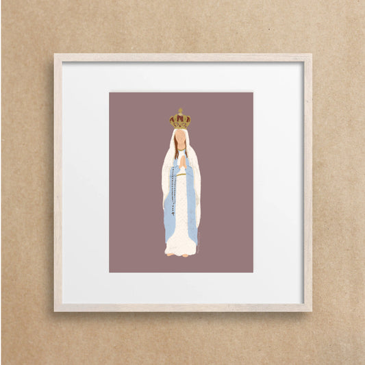 Print "Virgen de Fátima"