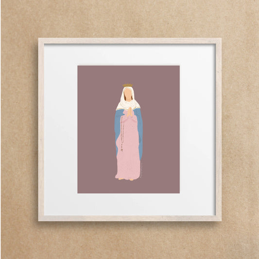 Print "Virgen del Rosario"