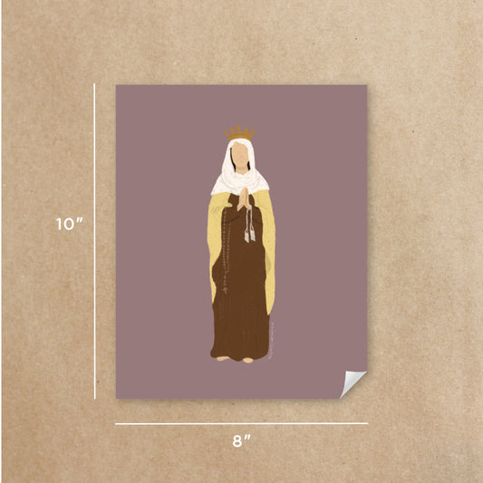 Print "Virgen del Carmen"